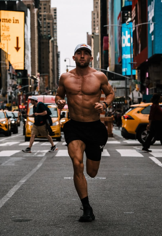 jake dearden hybrid athlete running in new york city